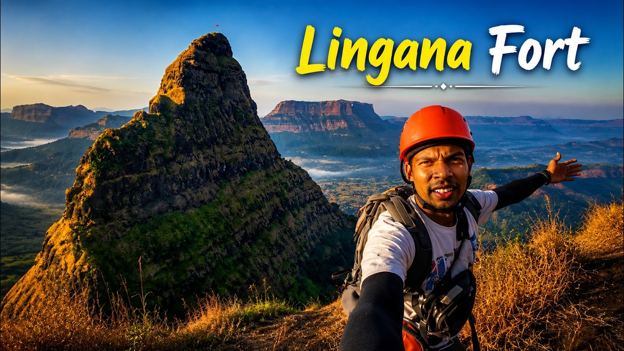 Lingana Fort Climbing | Lingana Fort Trek | How to reach Lingana | लिंगाणा किल्ला | रायलिंग पठार