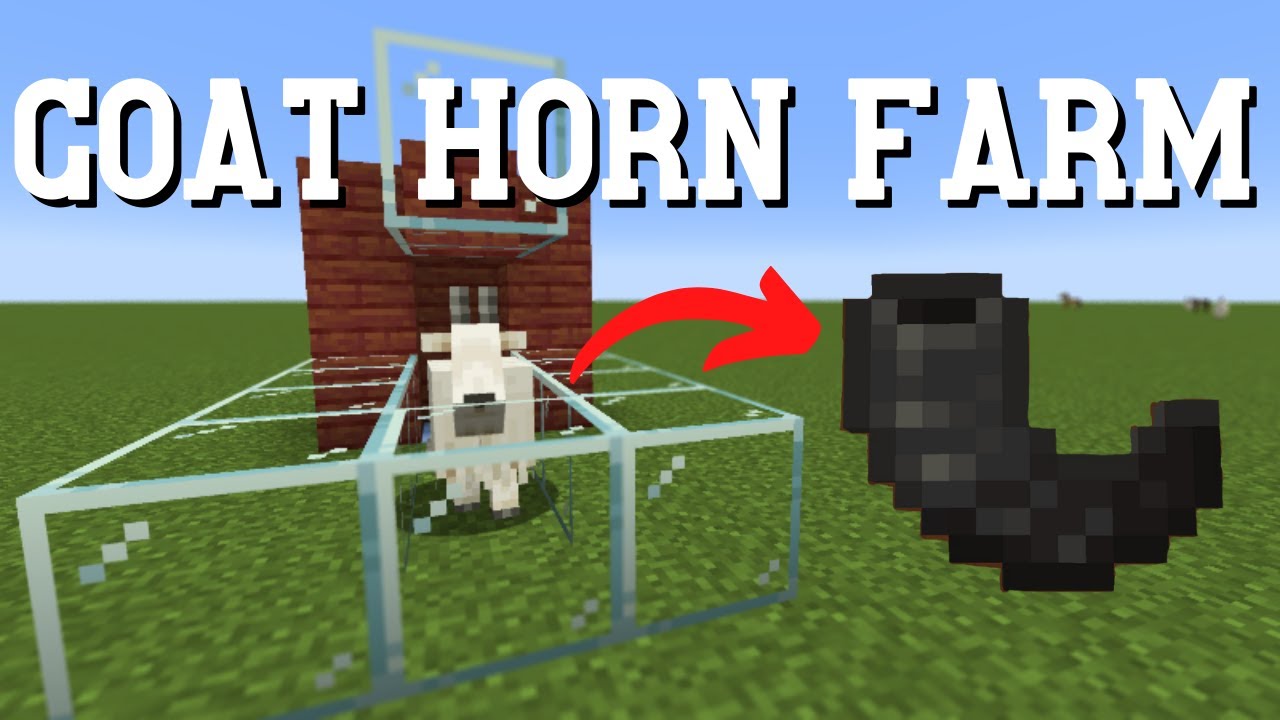 Simple 1.21 Minecraft Goat Horn Farm