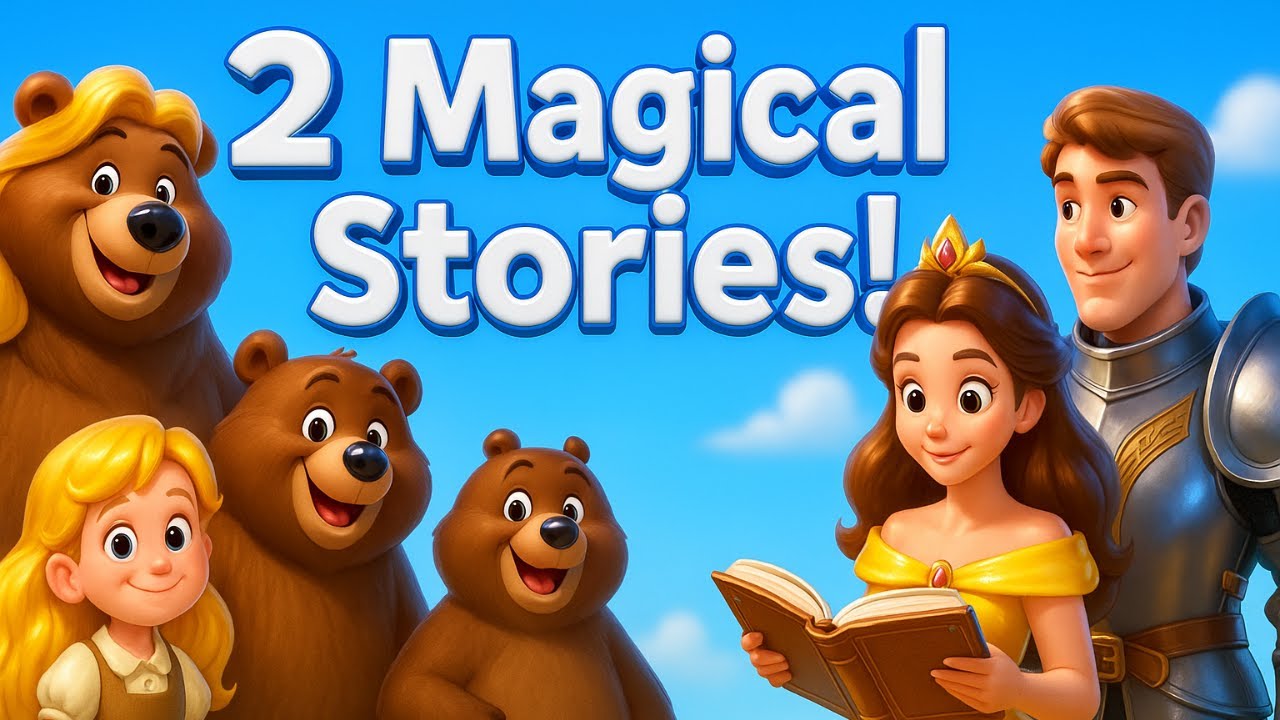 Goldilocks & The Three Bears + Princess Story | Kids Storytime | Books for Kids TV