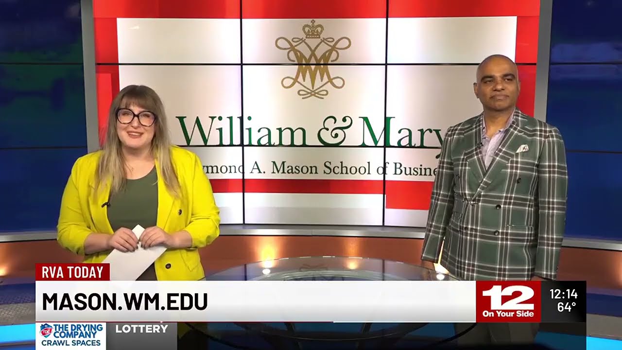Professor Ram Ganeshan Discusses Supply Chain LIVE on RVA Today