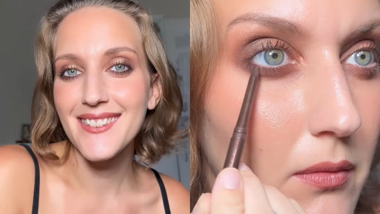 Metallic Smokey Eye Makeup