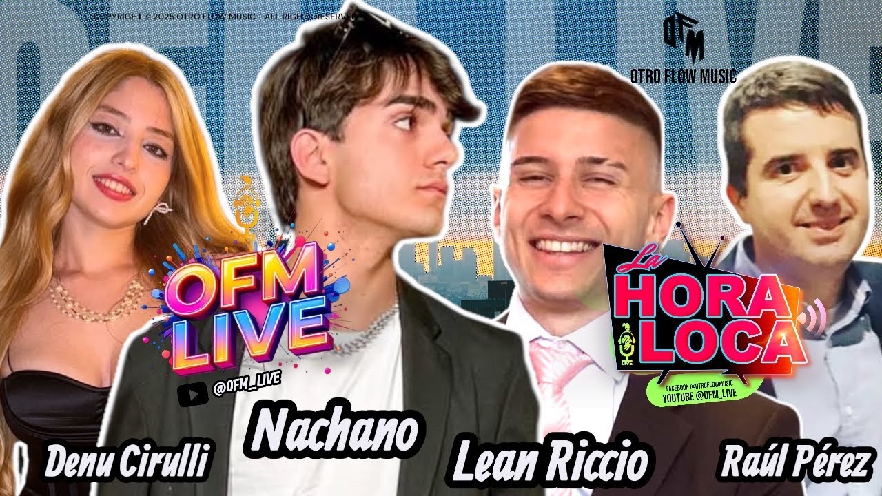 Entrevista con Nachano & Lean Riccio en La Hora Loca desde Barcelona España a Argentina