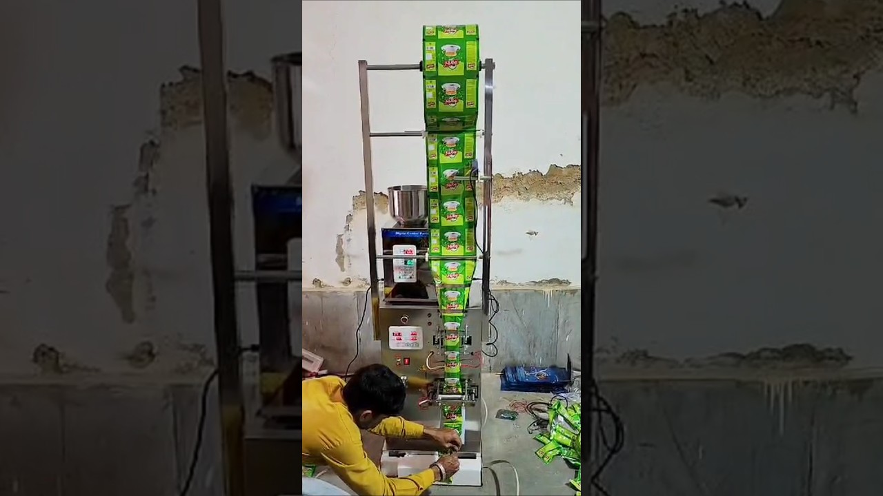 Chai Patti Packing machine |Tea Packing machine | 5 rupees Pouch packing machine