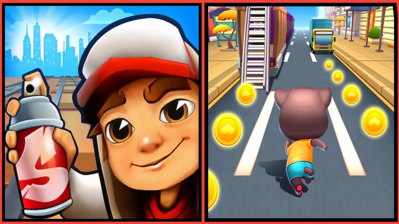 Subway Surfers vs Cat Runner New Update Gameplay | Who Will Win This Crazy Run?
