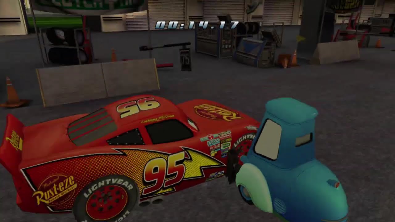 Cars:The video game Piston Cup #5