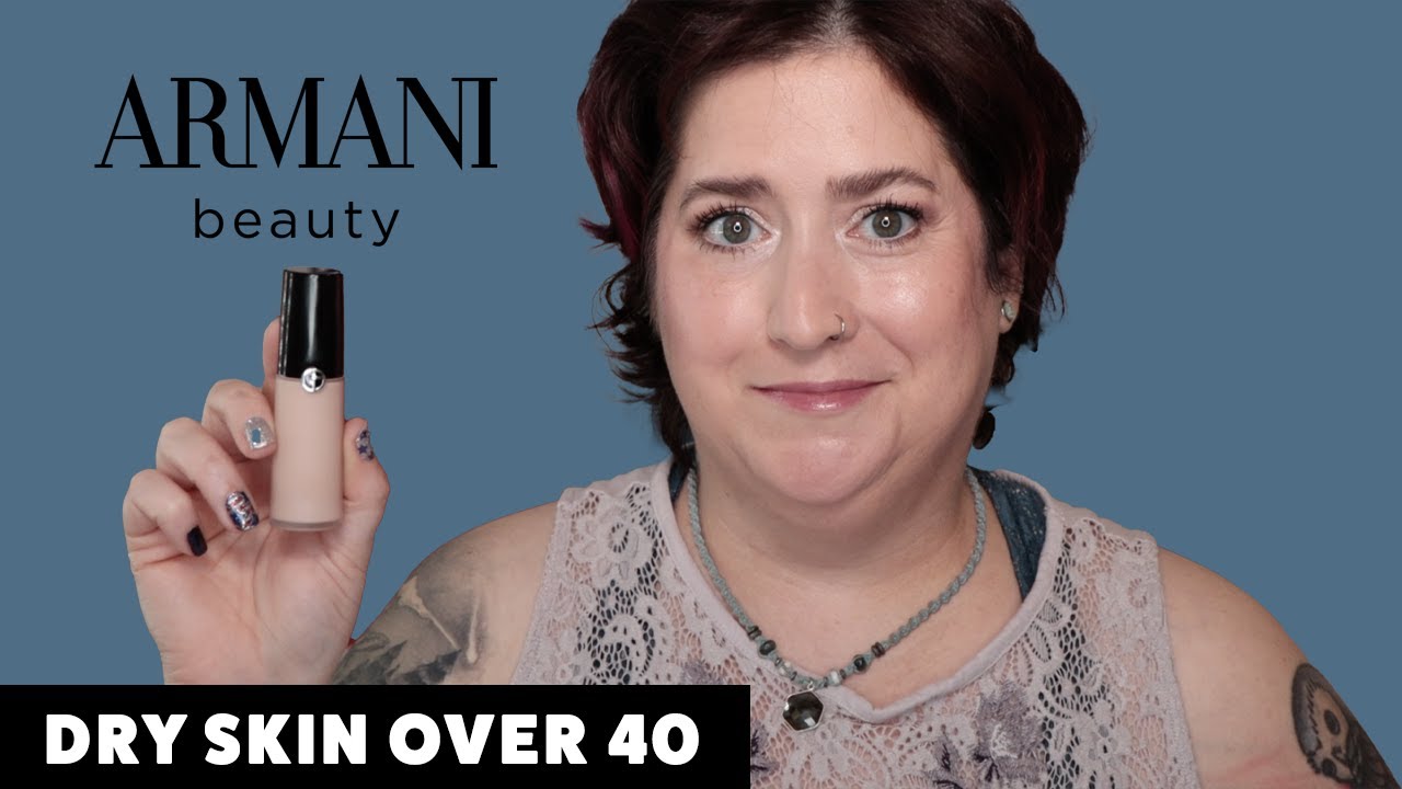 ARMANI BEAUTY LUMINOUS SILK CONCEALER | Dry Skin Review & Wear Test