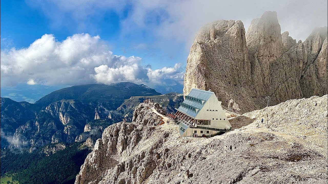 Le TORRI DEL VAJOLET - RIFUGIO SANTNER