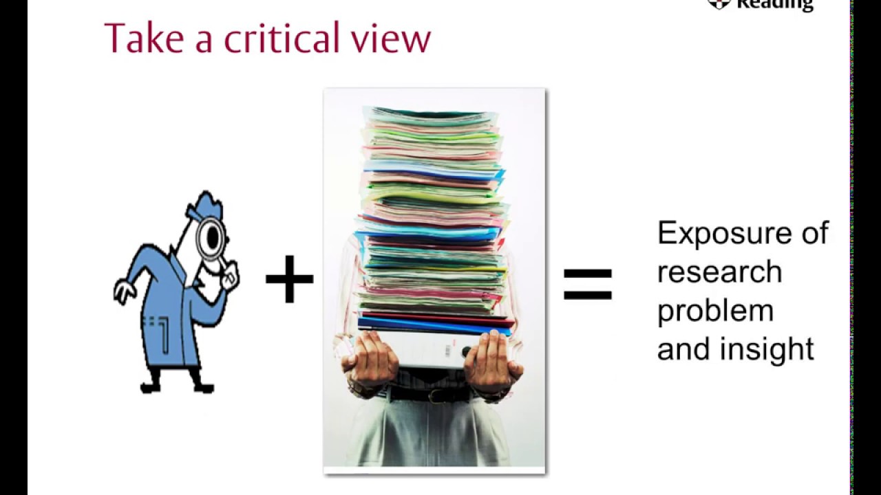 Doing your Literature Review