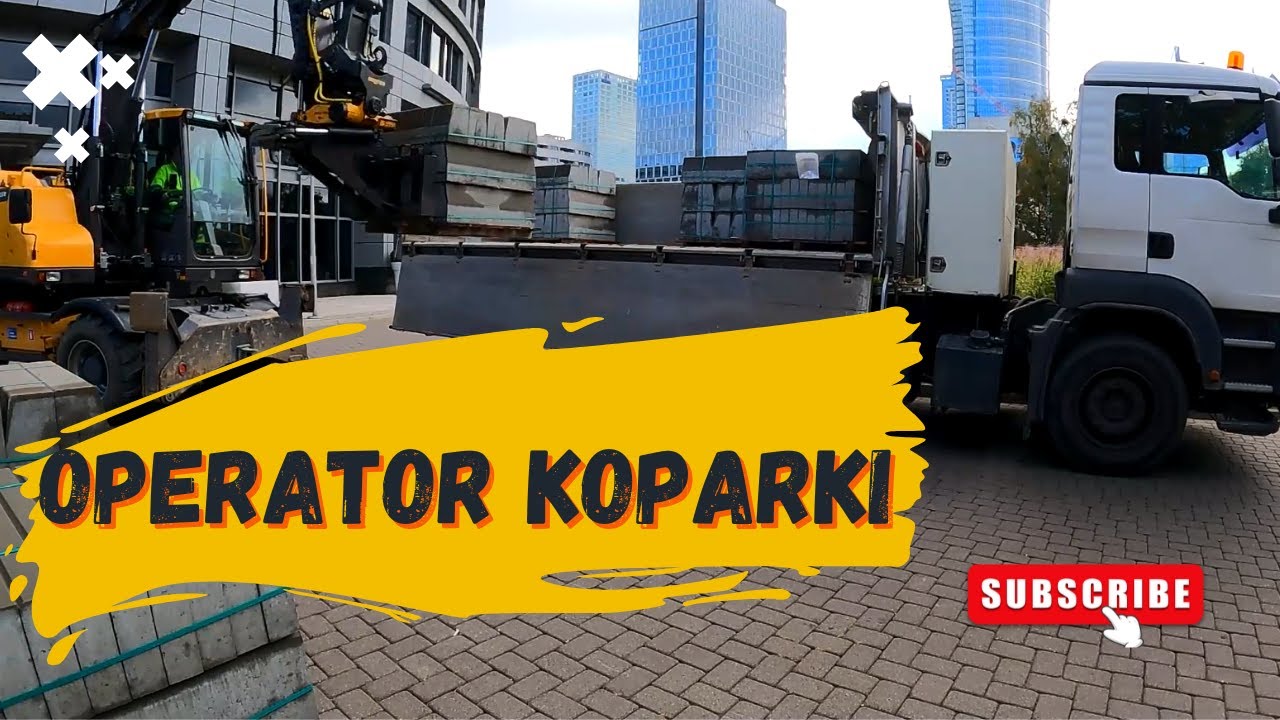 Dzień z życia operatora koparki