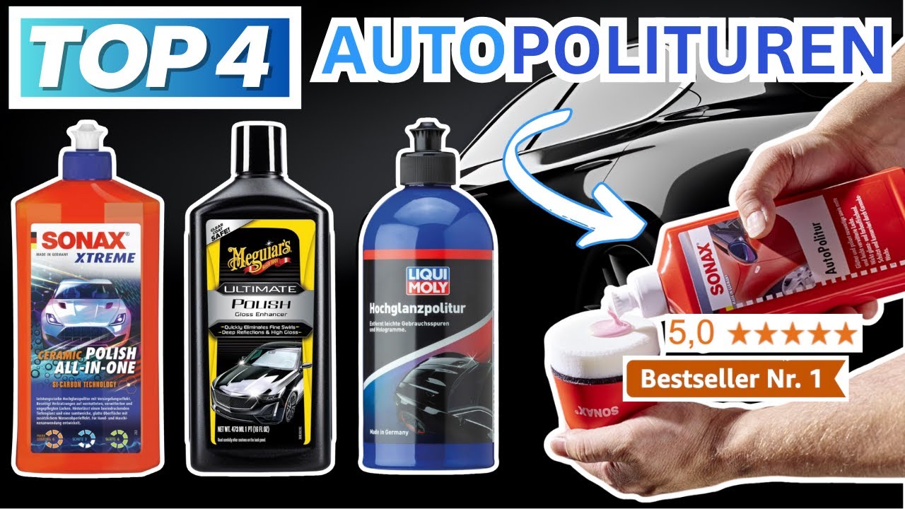 Beste AUTOPOLITUREN (Testsieger 2026) | Top 4 Auto-Polituren Vergleich