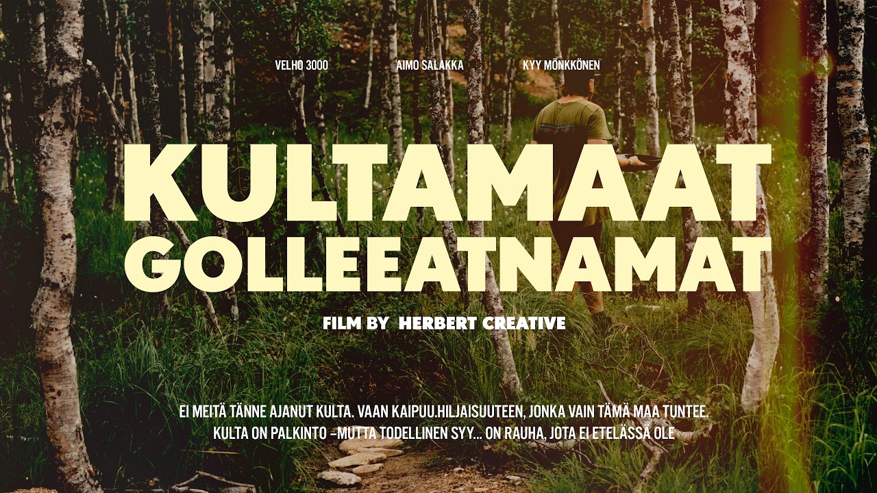 Kultamaat 2025 - Kullanhuuhdontaa lapissa.