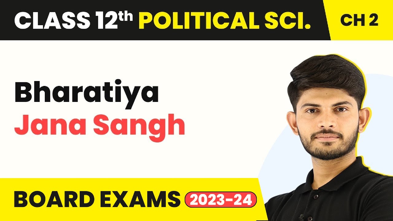 Bharatiya Jana Sangh - Era of One-Party Dominance | Class 12 Political Science 2025-26