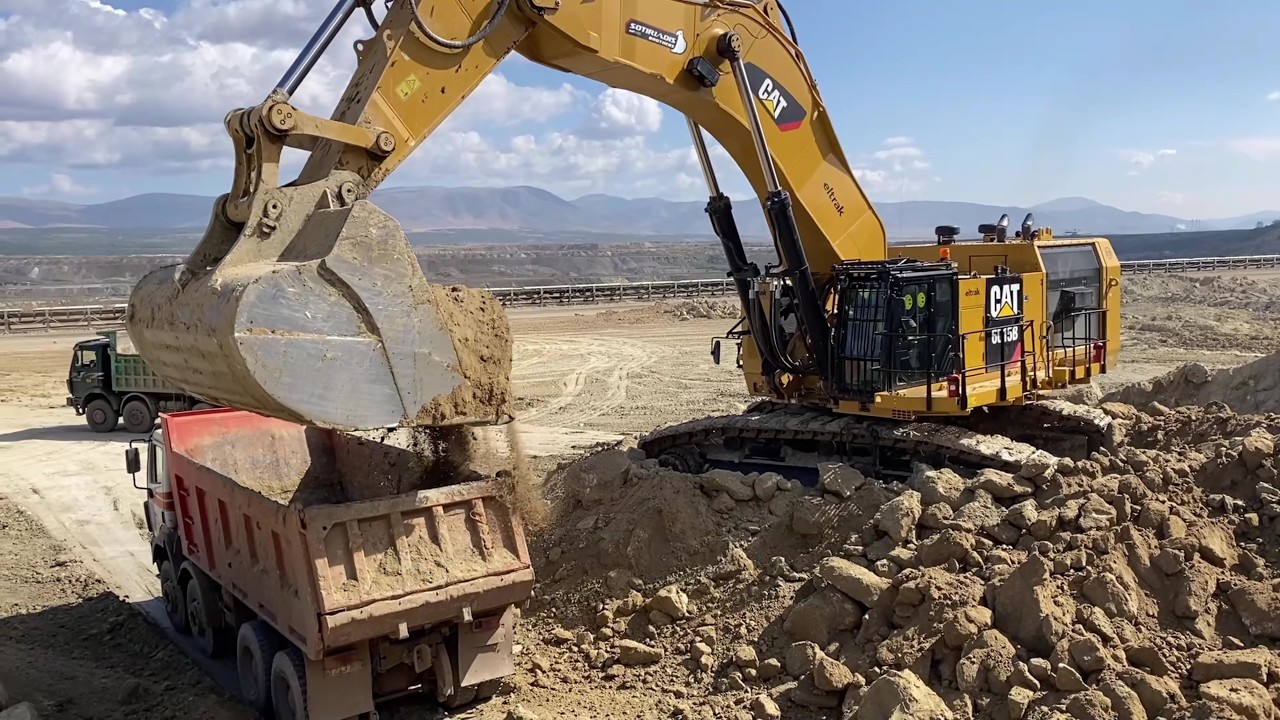 Diggers, Heavy Hauls, Wheel Loaders, Crushers & Underground Mining - Mega Machines Movie 4k