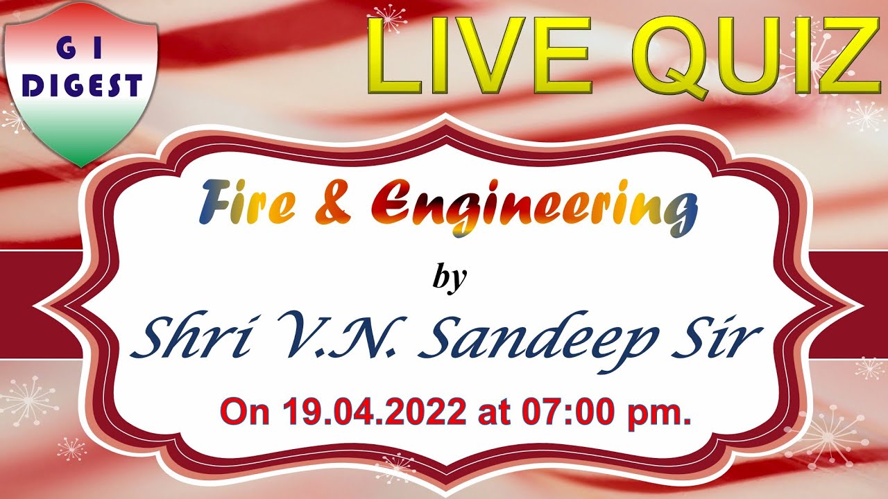 GI Digest Live Stream #Fire_insurance
