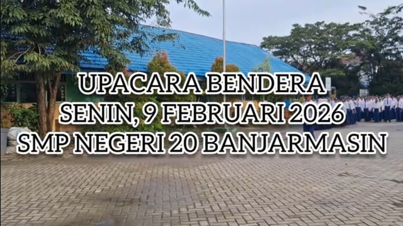 UPACARA BENDERA SENIN, 9 FEBRUARI 2026 (RUKUN SAMA TEMAN)