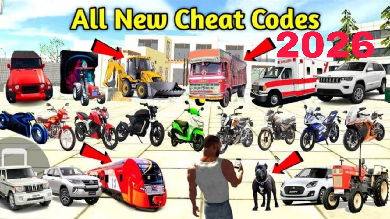 *Indian Bike Driving 3D 2026 🔥 All  Cheat Codes Unlocked | Secret Codes Revealed!* 