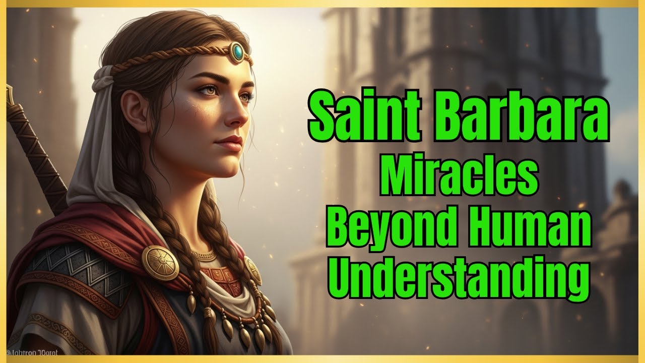 ✝️The Unexplainable Miracles of Saint Barbara When the Impossible Happens😱