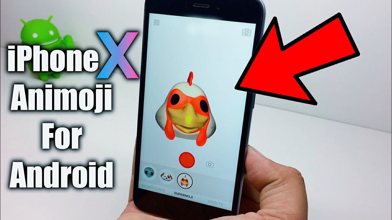 iPhone X Animoji For Any Android