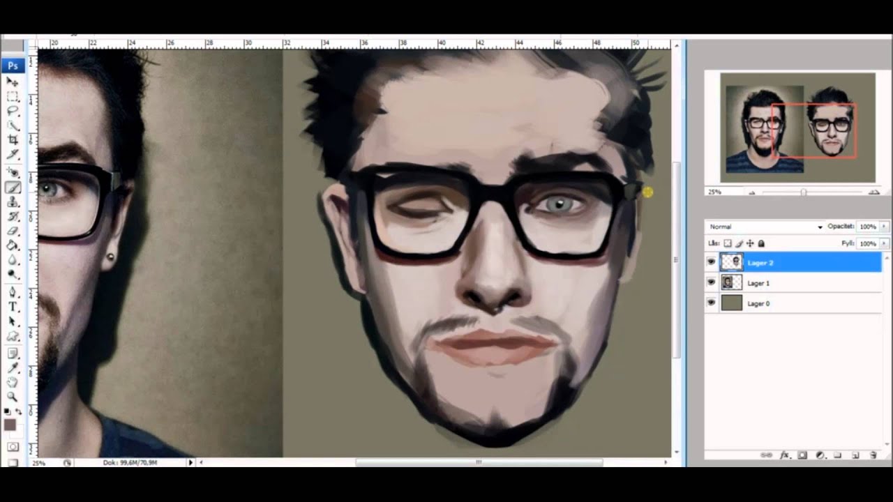 Speed Art [PONTUS SUNDSTR&Ouml;M / Malvin Studios] by Lovisa Ivarsson