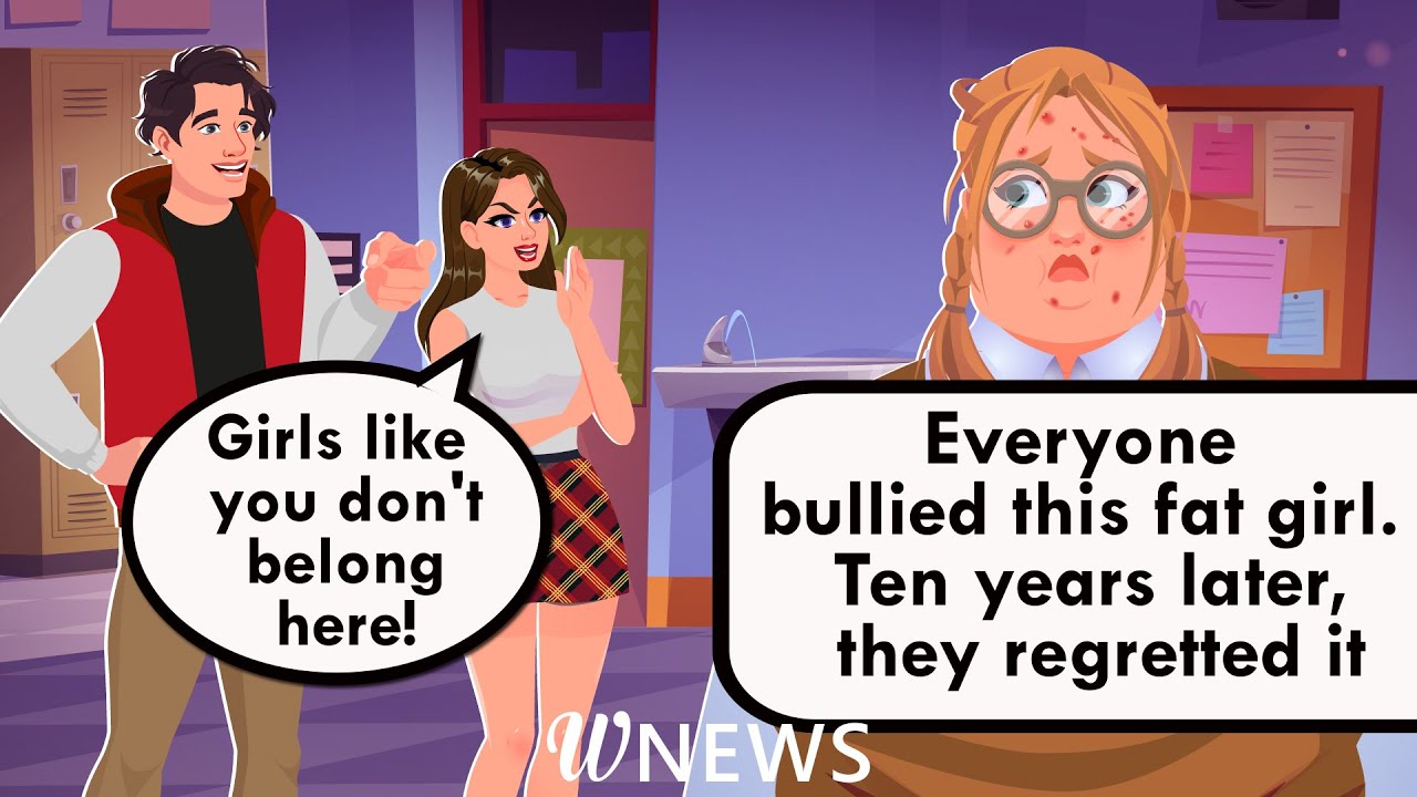 Everyone made laugh of this fat girl. Ten years later, they regretted it