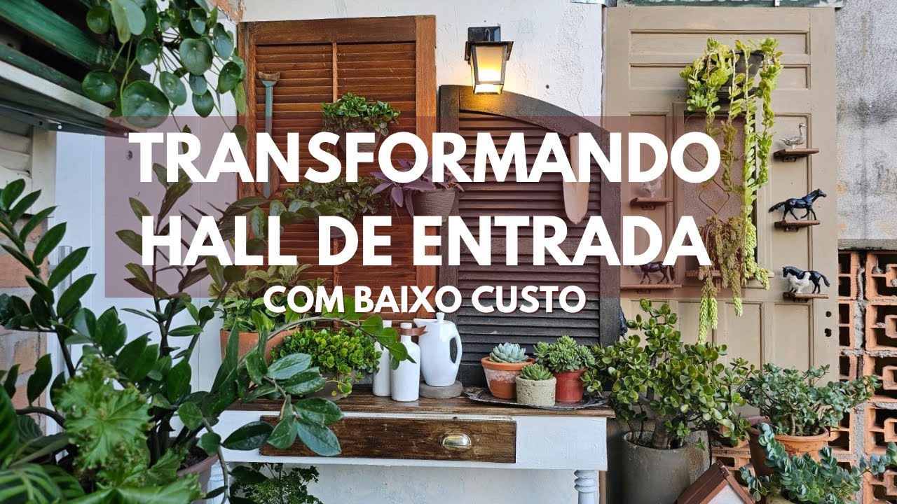 Transformando hall de entrada com baixo custo