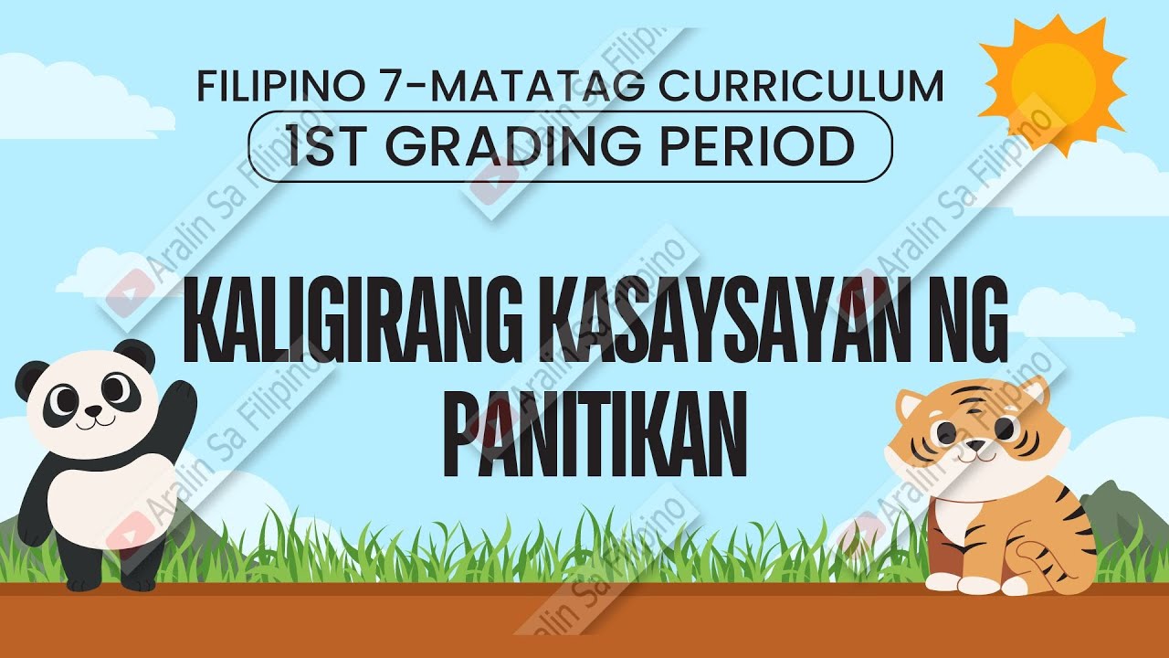 KALIGIRANG KASAYSAYAN NG PANITIKAN SA PANAHON NG KATUTUBO|PANGKAT ETNIKO| ARALIN SA FILIPINO 7