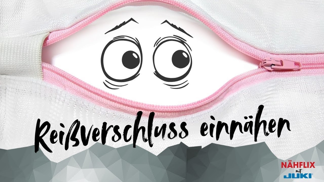 Reißverschluss in Hose Betty einnähen