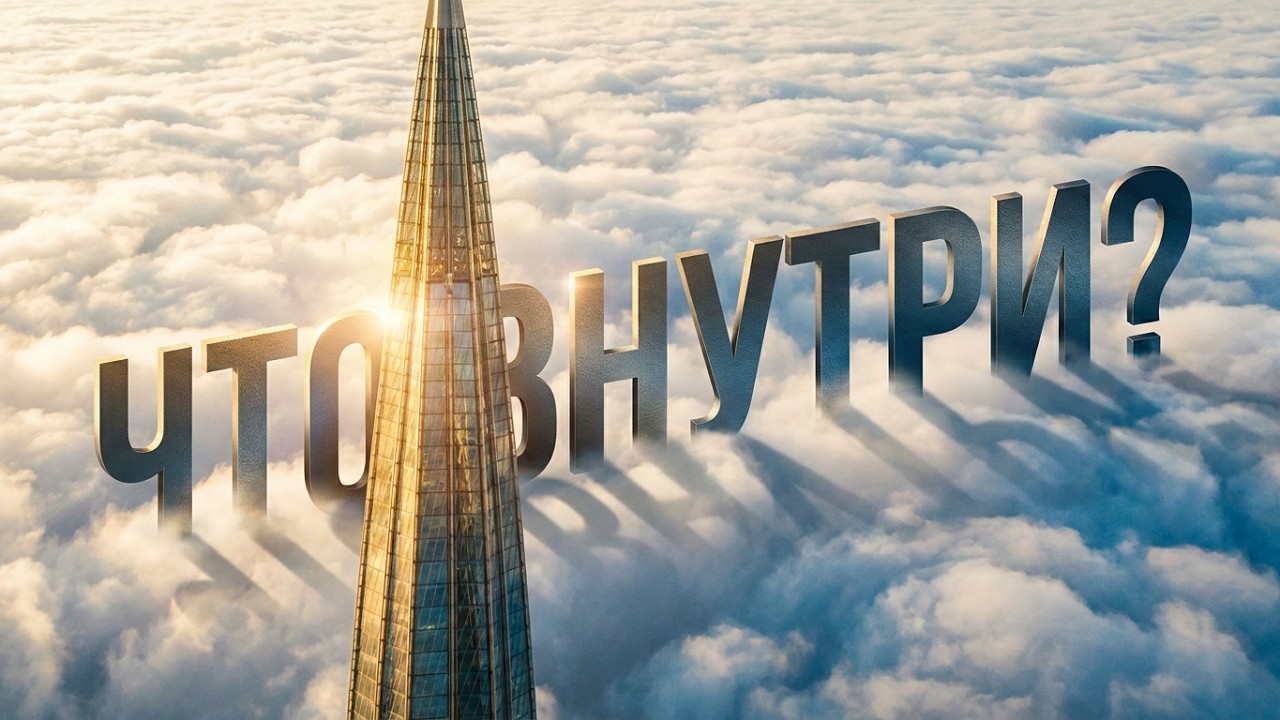 Башня Лахта Центра ИЗНУТРИ 🔥 Матч ЗЕНИТ – ЦСКА ⚽️