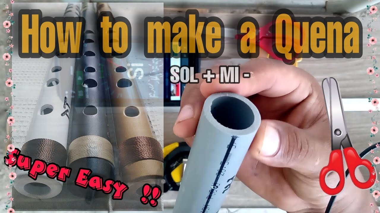COMO HACER UNA QUENA EN SOL MAYOR 2.0 |DJeffry Music | professional measurements Pvc.