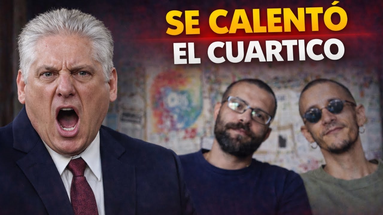 SE CALENTÓ EL CUARTICO malas noticias para Diaz Canel !!!