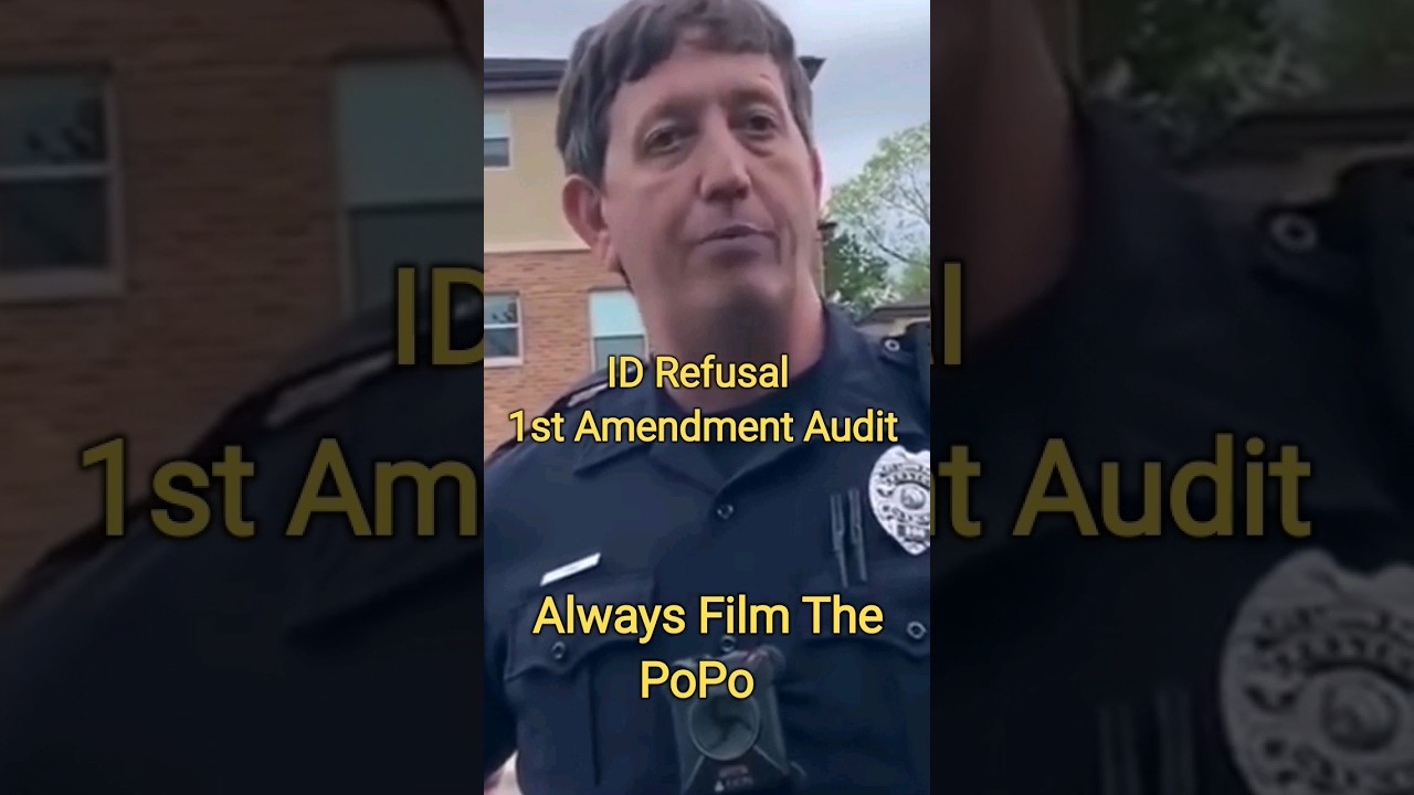 ID Refusal 1st Amendment Audit Walk Of Shame #filmthepolice