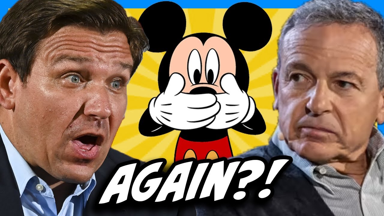 Disney vs. DeSantis DAMAGE CONTROL: Iger Gets ANOTHER Article in Time?!
