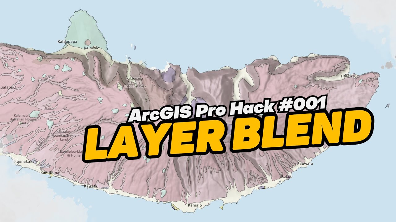 ArcGIS Pro Hack #001: Dominando a Ferramenta Layer Blend | Tutorial Completo Passo a Passo