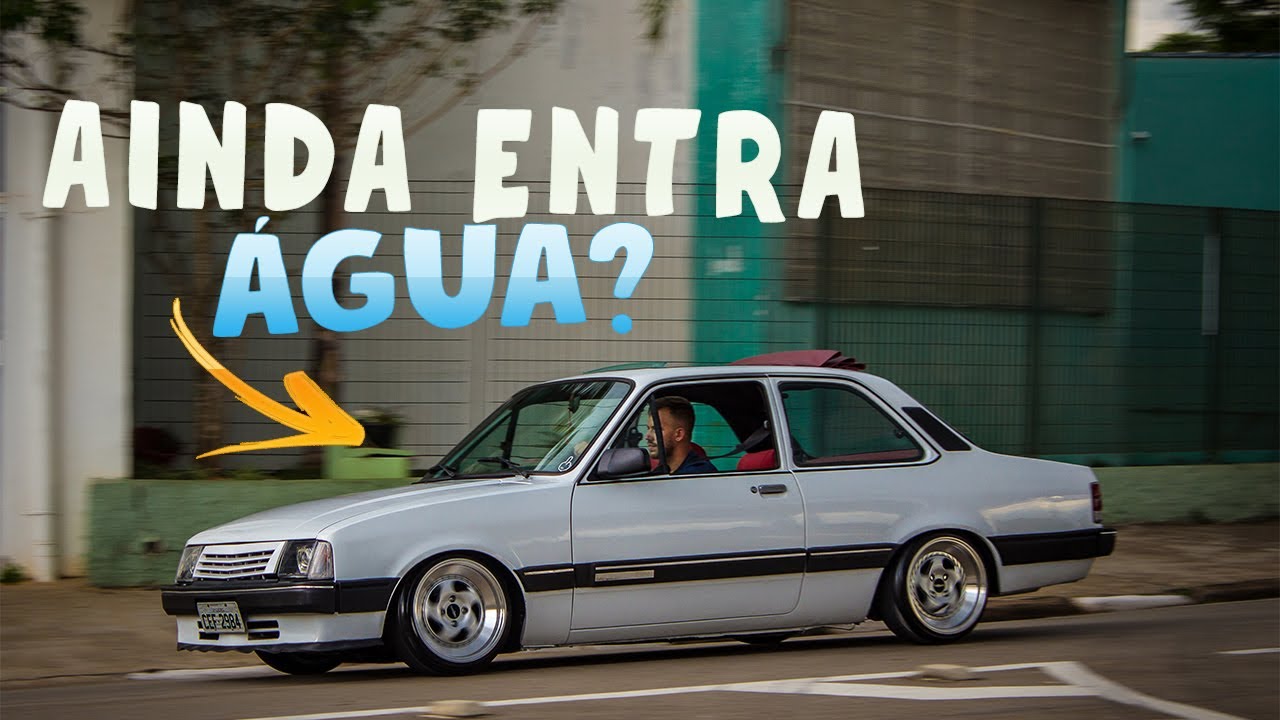 CHEVETTE REBAIXADO, TETO SOLAR E WIRE TUCK! Aro 15X8,5'