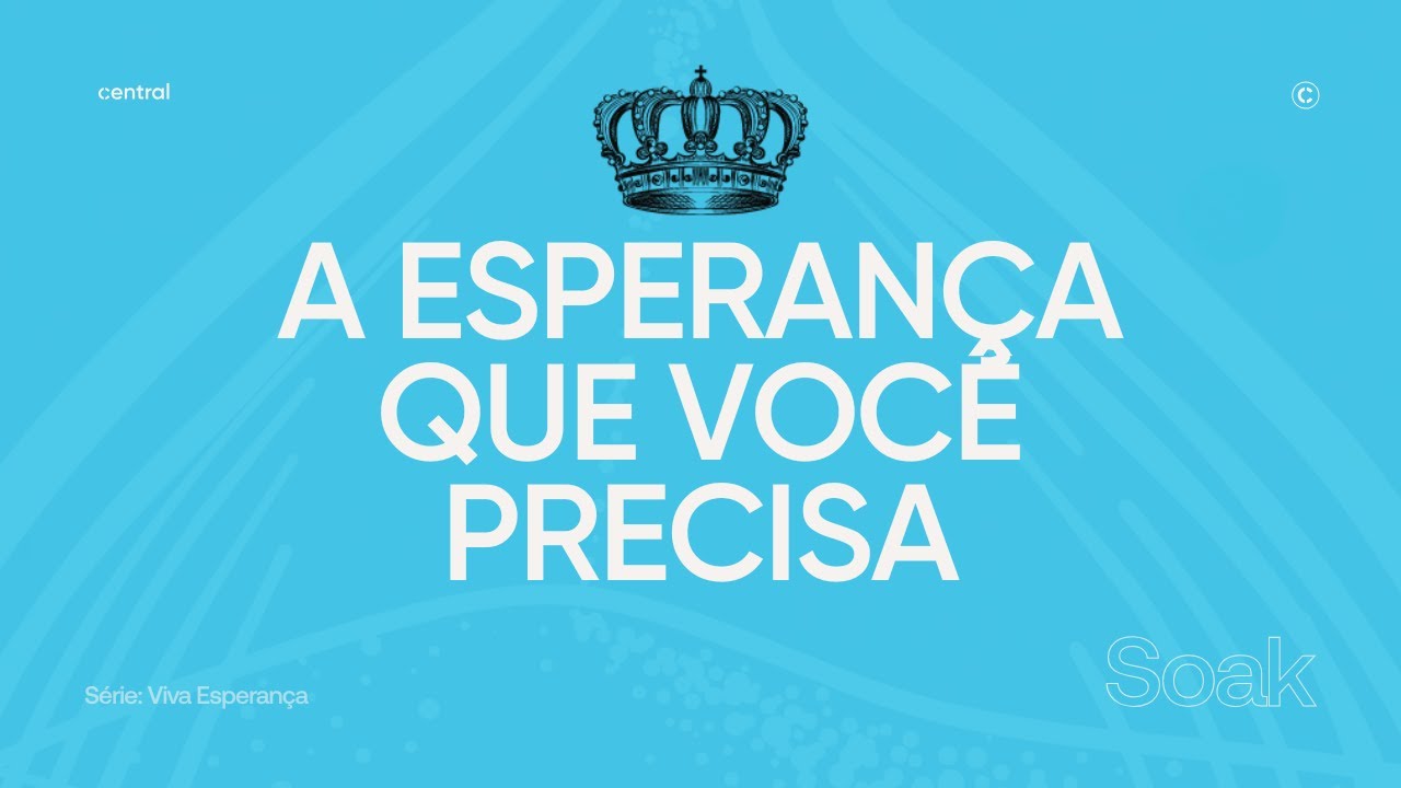 SÉRIE VIVA ESPERANÇA | A ESPERANÇA QUE VOCÊ PRECISA | PR. GABRIEL PAIVA | SOAK 19:00  17/01/2026