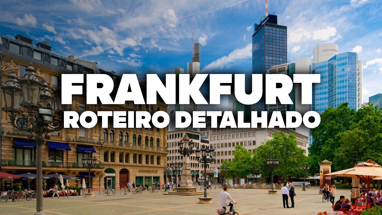 O Roteiro Mais COMPLETO de Frankfurt! Com preços e dia a dia detalhado.