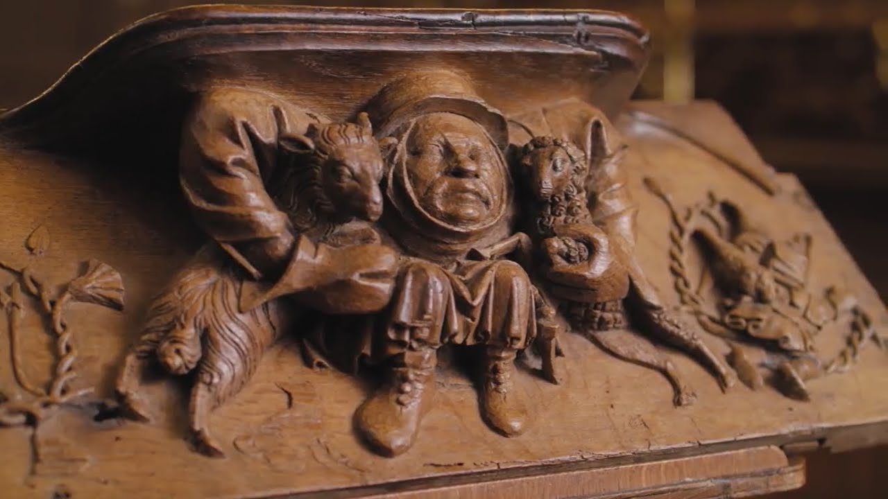 Winchester College Teaching Treasures – The Misericords of Winchester College Chapel