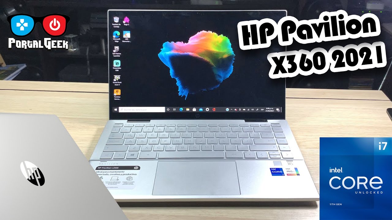 HP Pavilion X360 Core i7 11 gen 2021 Review en Español