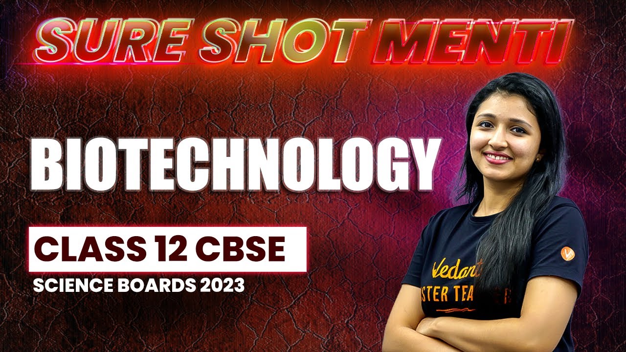 Biotechnology  #class12  #cbse |Sure Shot Menti  | Ashima Ma'am | V Master Tamil|