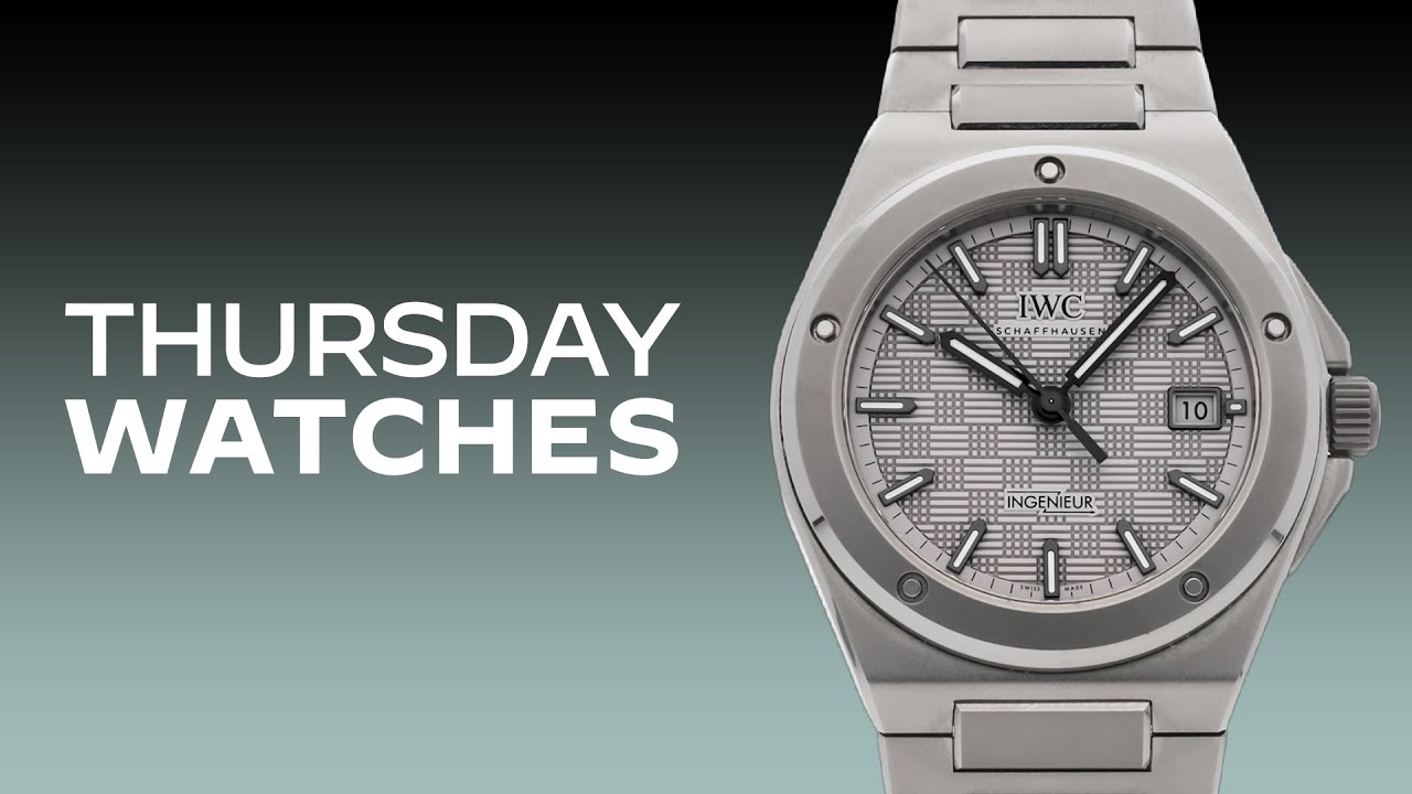 IWC Ingenieur Titanium and Luxury Watches For Sale