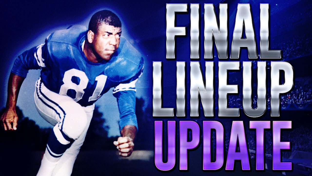 My FINAL LINEUP UPDATE from Madden 15 Ultimate Team + Info on HUGE GIVEAWAYS!