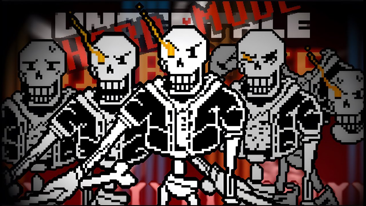 disbelief papyrus hard mode phase 1～5