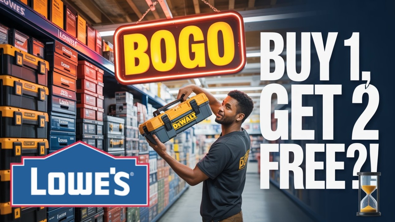 Купи один, получи два бесплатно?! В Lowe&rsquo;s только что появились невероятные предложения!