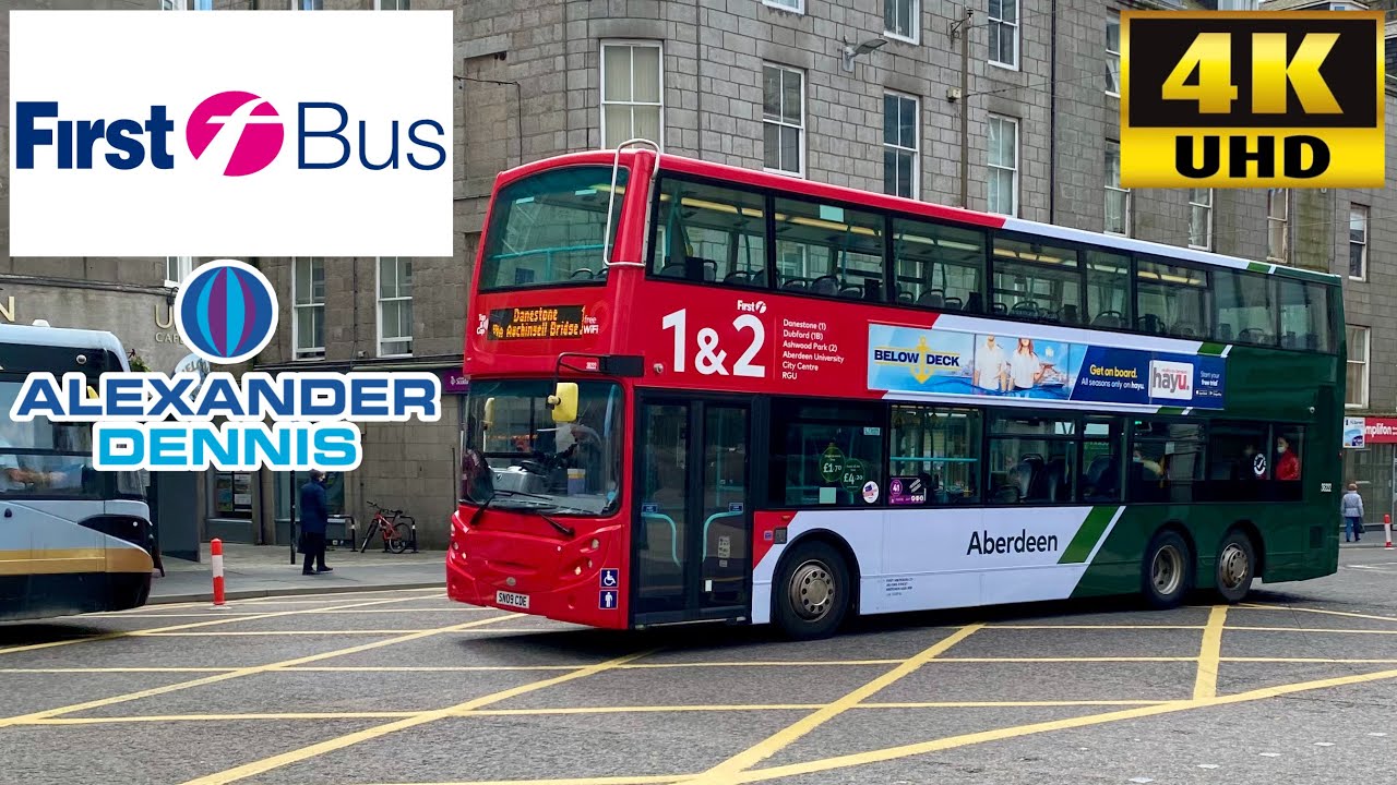 [First Aberdeen: 1 Danestone to Garthdee RGU] Alexander Dennis Enviro500 Trident3 (38222/SN09CDE)