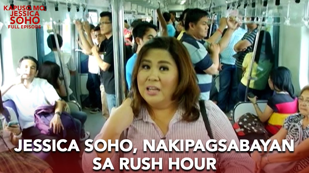 Mga pulitiko, hinamon na mag-commute | Kapuso Mo, Jessica Soho