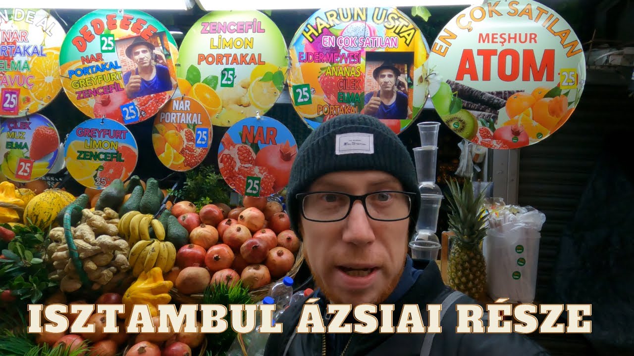 Komppal át Isztambul ázsiai oldalára 🇹🇷