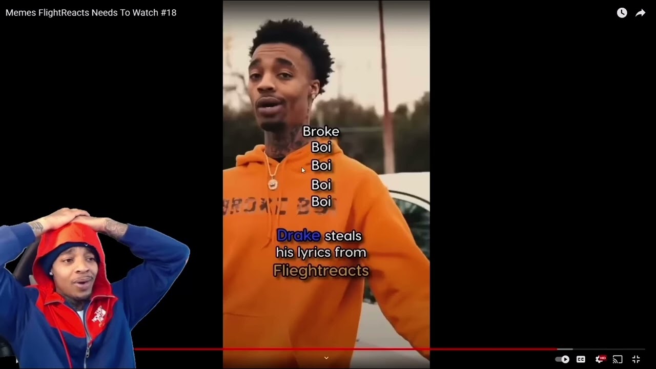 FlightReacts to Drake STEALING his lyrics!