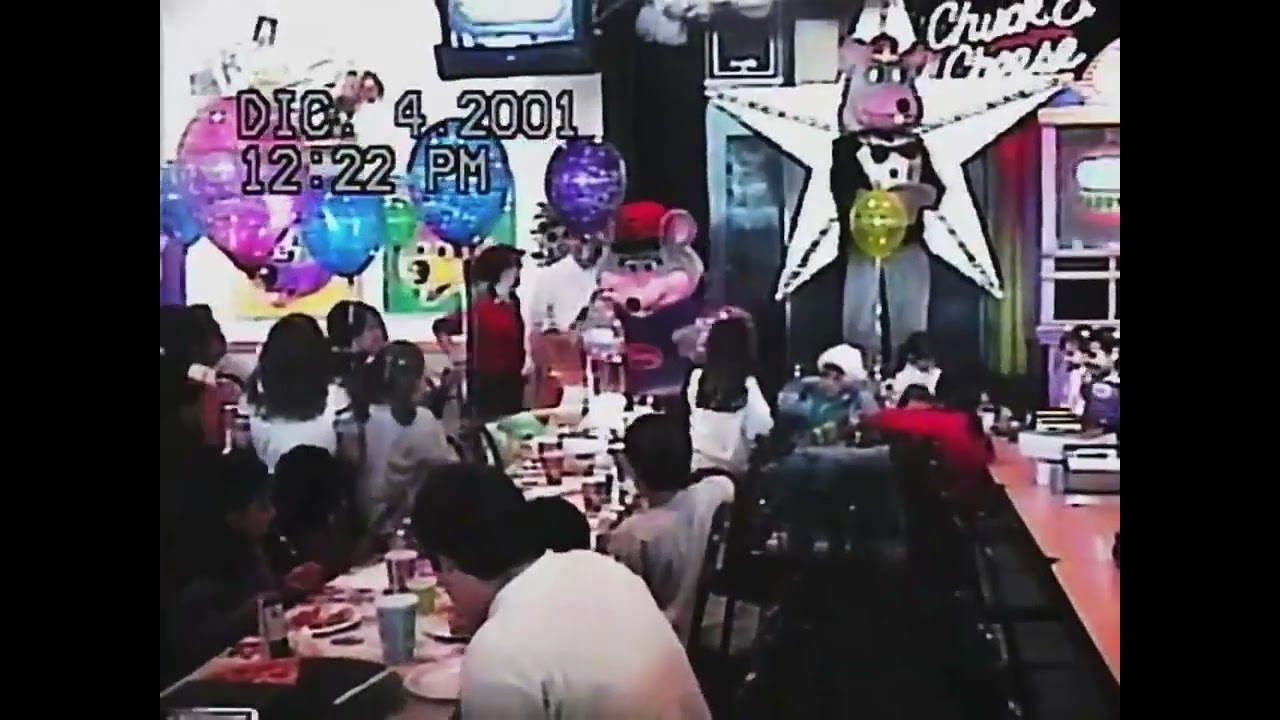 Chuck E. Cheese Corona CA Birthday Star 2001