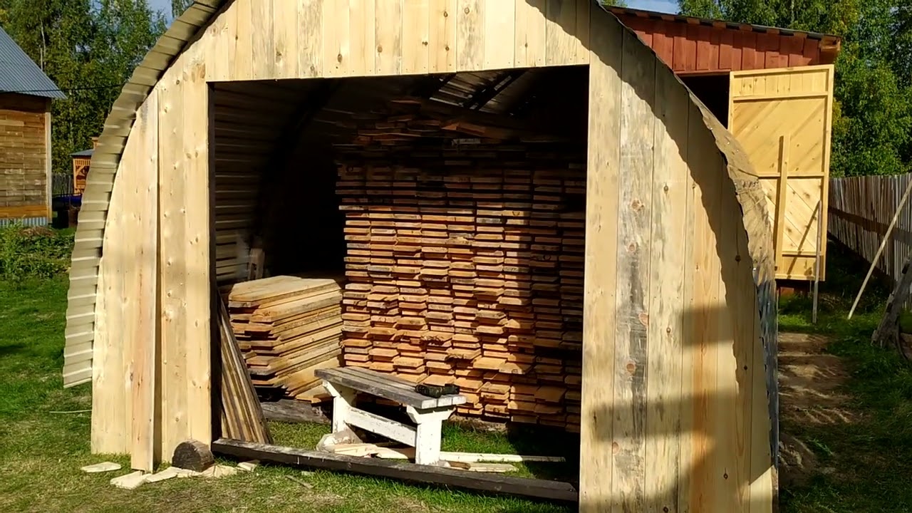 Арочный ангар