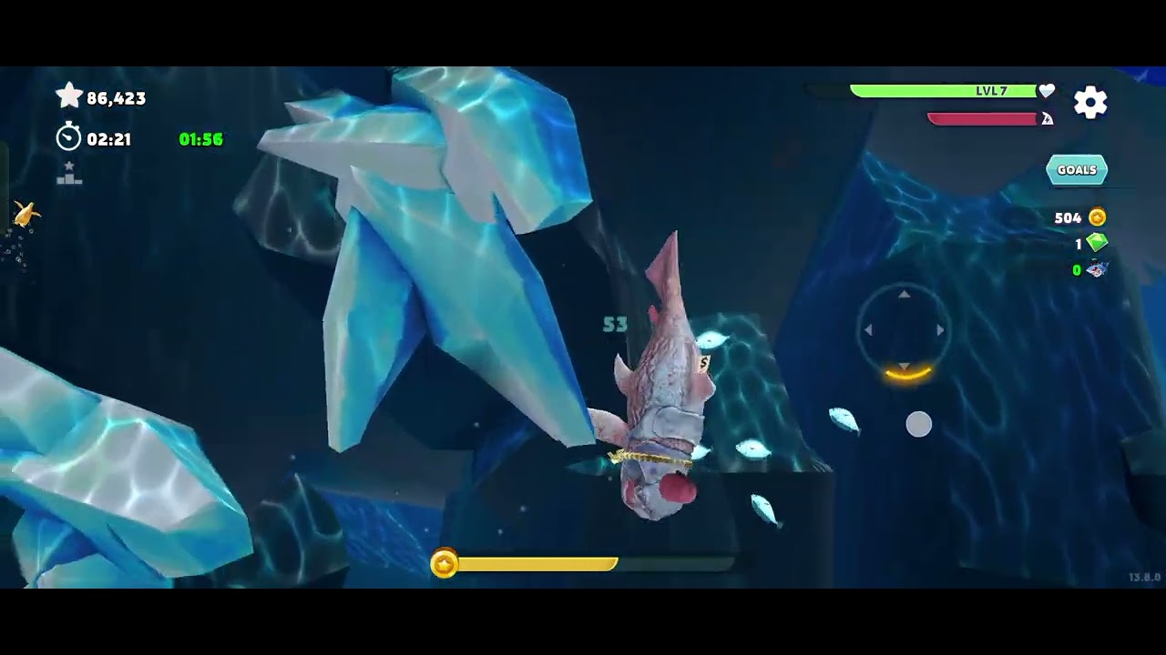 Hungry Shark 🦈 big daddy gameplay 
